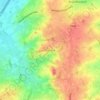 Mappa topografica Nokere, altitudine, rilievo