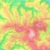 Mappa topografica Unterbierth, altitudine, rilievo