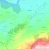 Mappa topografica Outeiro, altitudine, rilievo