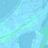 Mappa topografica Mandriole, altitudine, rilievo