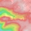Mappa topografica Cachoeiras Gemeas Gigantes, altitudine, rilievo