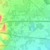Mappa topografica Siberie, altitudine, rilievo