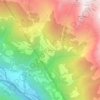 Mappa topografica Molare, altitudine, rilievo