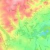Mappa topografica Ironton, altitudine, rilievo