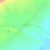 Mappa topografica Pontotoc, altitudine, rilievo