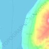 Mappa topografica Cansuting, altitudine, rilievo