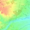Mappa topografica La Borde des Bois, altitudine, rilievo