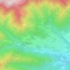 Mappa topografica Ruffinera, altitudine, rilievo