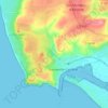 Mappa topografica Les Moulins, altitudine, rilievo