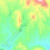 Mappa topografica Encinacaída, altitudine, rilievo