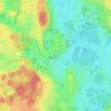 Mappa topografica Heiland, altitudine, rilievo