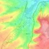 Mappa topografica Griscourt, altitudine, rilievo
