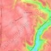 Mappa topografica Bosc la Mer, altitudine, rilievo
