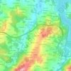 Mappa topografica O Longueiral, altitudine, rilievo
