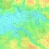 Mappa topografica Les Landelles, altitudine, rilievo