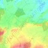 Mappa topografica Rupertshofen, altitudine, rilievo