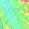 Mappa topografica Bérérenx, altitudine, rilievo