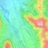 Mappa topografica L'Alaric, altitudine, rilievo