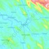 Mappa topografica Erattupetta, altitudine, rilievo