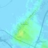 Mappa topografica Bunderhee, altitudine, rilievo