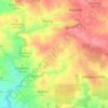 Mappa topografica Papsdorf, altitudine, rilievo