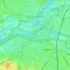 Mappa topografica Altendorf, altitudine, rilievo