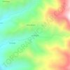 Mappa topografica Los Cedros, altitudine, rilievo