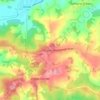 Mappa topografica Staplecross, altitudine, rilievo