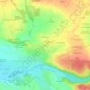 Mappa topografica Le Pivert, altitudine, rilievo