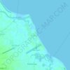 Mappa topografica Bagasbas, altitudine, rilievo