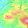 Mappa topografica La Route, altitudine, rilievo