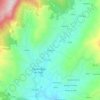 Mappa topografica Moredos, altitudine, rilievo