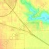 Mappa topografica Burris, altitudine, rilievo