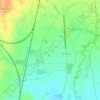 Mappa topografica Estiche, altitudine, rilievo