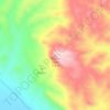 Mappa topografica Mount Eden, altitudine, rilievo