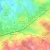 Mappa topografica Nouvel-Avricourt, altitudine, rilievo
