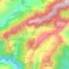 Mappa topografica Dam-an, altitudine, rilievo