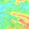 Mappa topografica La Chuberdière, altitudine, rilievo
