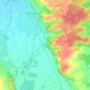 Mappa topografica Nettershausen, altitudine, rilievo