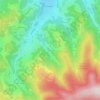 Mappa topografica Sadey, altitudine, rilievo