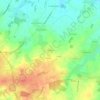 Mappa topografica Kercassier, altitudine, rilievo