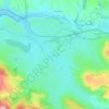 Mappa topografica Recoules, altitudine, rilievo