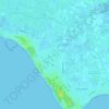 Mappa topografica L'Épine, altitudine, rilievo