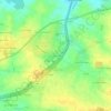Mappa topografica Les Drouillards, altitudine, rilievo