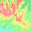 Mappa topografica Casal Queijo, altitudine, rilievo