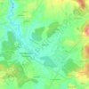 Mappa topografica Risca Silva, altitudine, rilievo