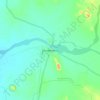 Mappa topografica Khedbrahma, altitudine, rilievo