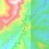 Mappa topografica Sinzawl, altitudine, rilievo
