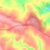Mappa topografica Hallworthy, altitudine, rilievo