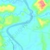 Mappa topografica Florida, altitudine, rilievo
